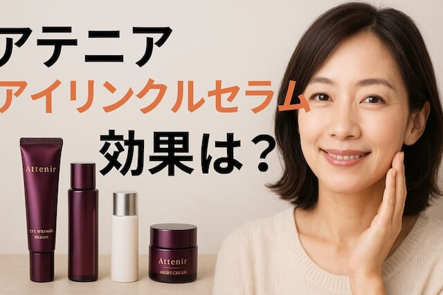 アテニア アイリンクルセラムの効果